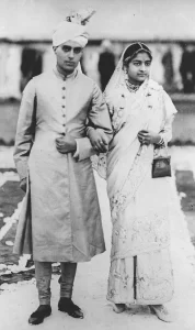 Kamla and Jawaharlal Nehru in 1916